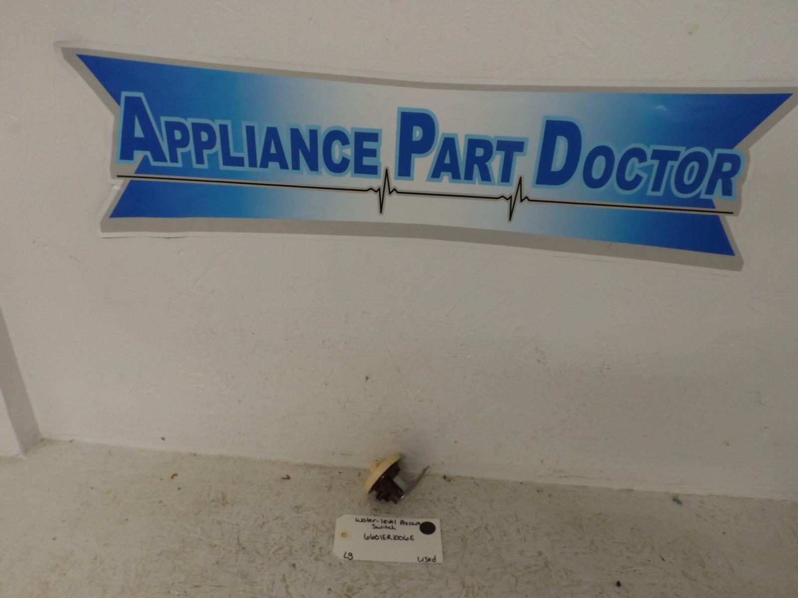 LG Washer 6601ER1006E Water Level Pressure Switch Used LG Washer 6601ER1006E Water Level Pressure Switch Used